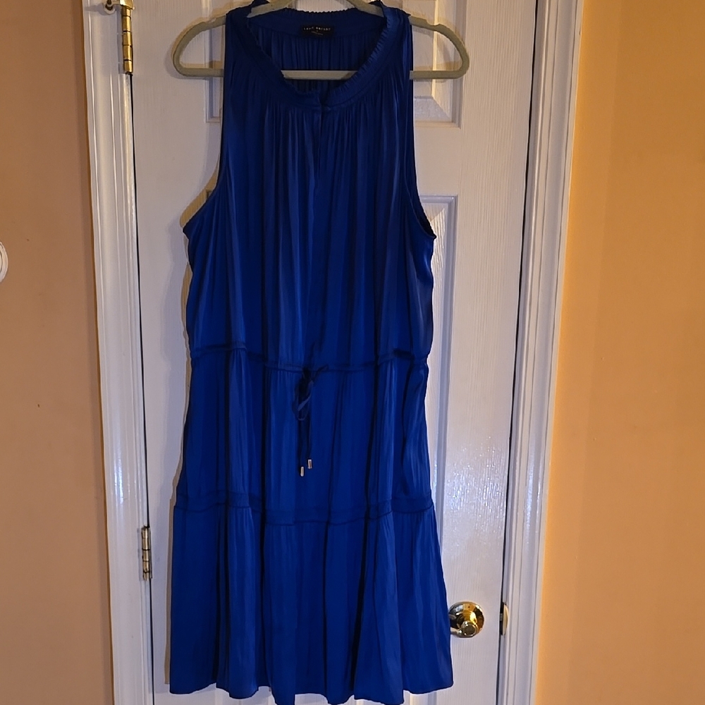 Lane Bryant Vibrant Blue Midi Dress
